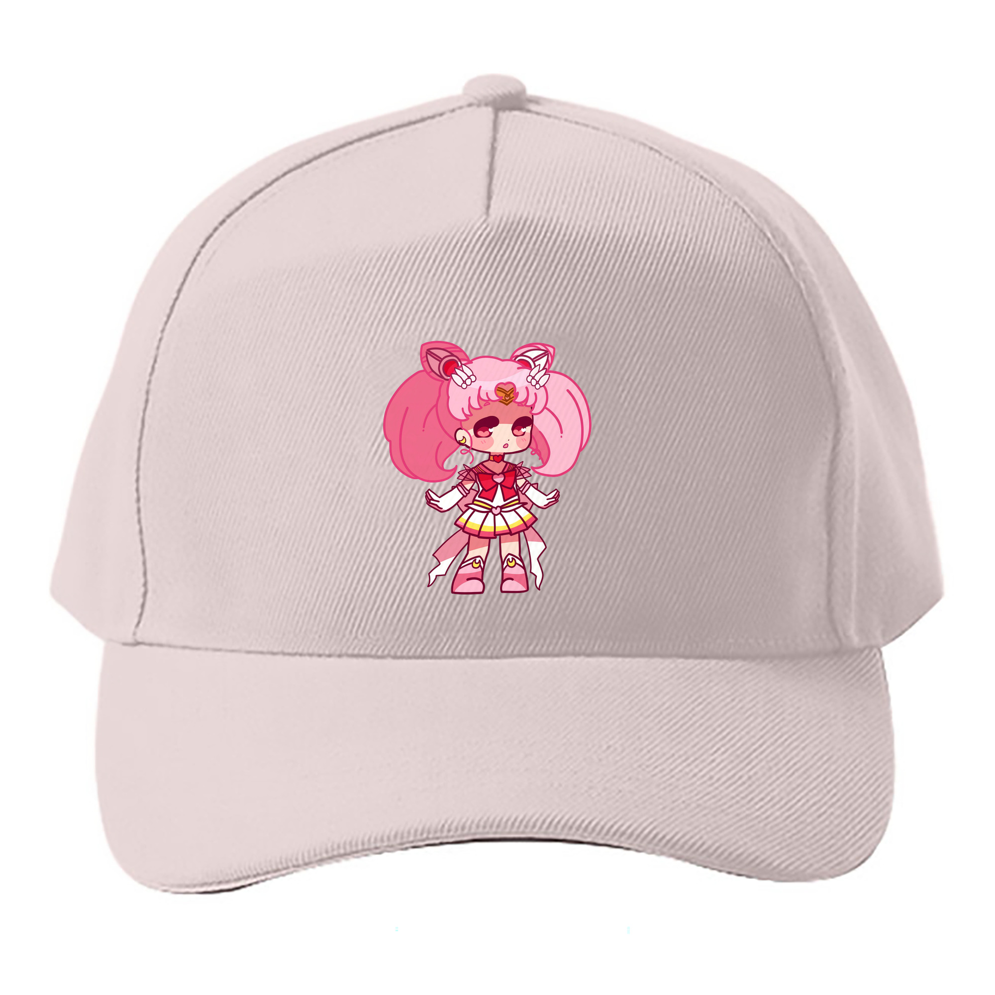 （画像用） 美少女戦士セーラームーン ちびうさ Sailor Moon Chibiusa Tsukino Usagi Small Lady Serenity ベースボールキャップ 綿100％ 男女兼用 帽子 スポーツ